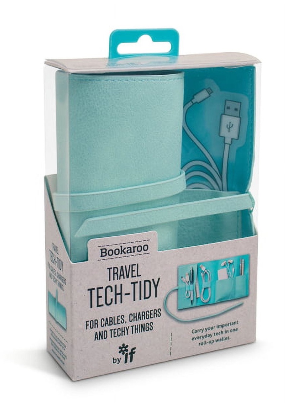 NIB Bookaroo Travel Tech-Tidy Mint